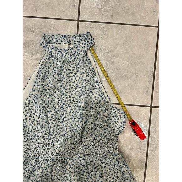 001 Lulus Sweet Like Me NWT Mint Floral Sleeveless Mock Neck Mini Size XL Dress - Picture 7 of 9